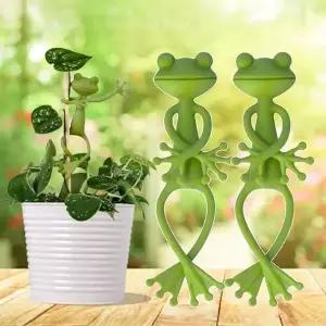 [콩심팥심]덩쿨 식물 고정기 개구리 지지대 넝쿨 스트랩 2개입 S13239