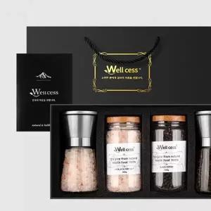 [하프클럽/]답례품 프리미엄 소금 후추 선물세트 1개