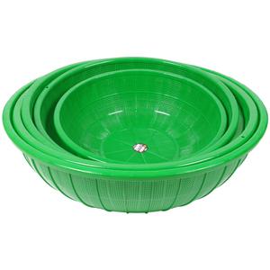 쌀 소쿠리 원형 플라스틱 소쿠리 세척 건조 바구니