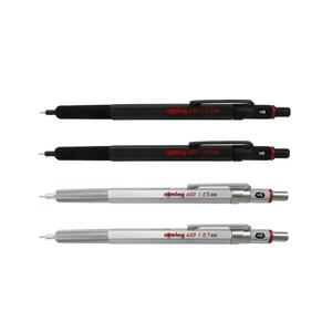 로트링 600 샤프 0.5/0.7mm (실버,블랙) + 틴케이스 + T20 지우개