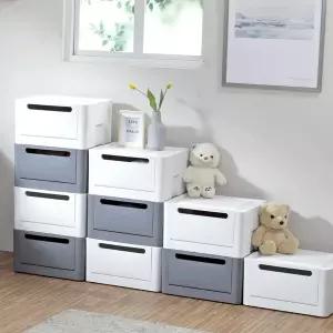 위즈홈 오픈도어 인테리어 리빙박스 수납함