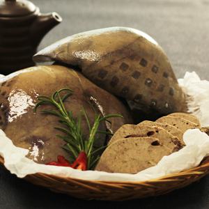 부드러운 국내산 돼지간 1kg/오소리감투/찰순대/돼지내장부속/순대내장CG