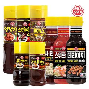 오뚜기 돈까스 소스 470g 스테이크 데리야끼 바베큐소스 스위트칠리 모음