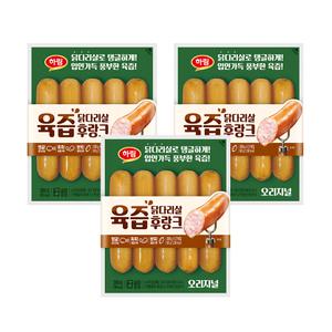 하림 육즙닭다리살 후랑크 600g 3개