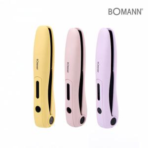 보만 무선 미니 고데기 HC2620P USB 충전식 매직기 핑크 / 옐로우