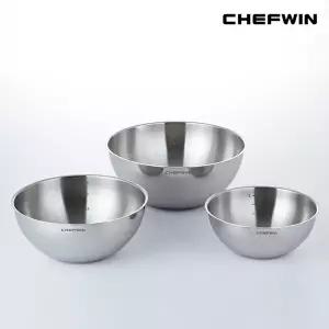 [쉐프윈]쉐프윈 304STS MOON 믹싱볼 3종