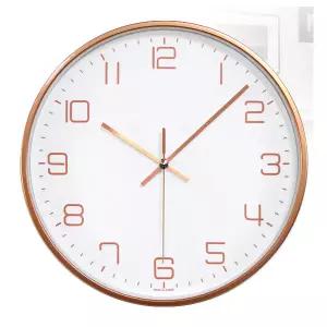 로즈골드 26cm 무소음벽시계 / 인테리어벽시계
