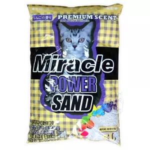미라클 파워 모래 5L x 4개/베이비파우더향.