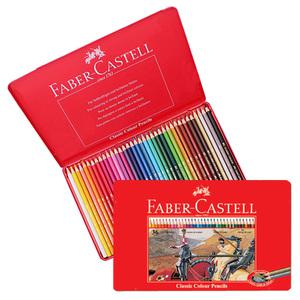 파버카스텔 유성 색연필 36색 세트 틴케이스 연필색연필
