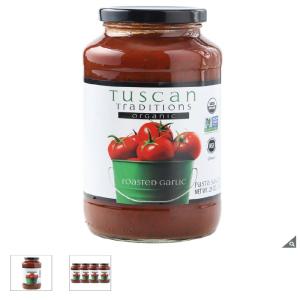 CI[식품(소스/양념)]지오바니 유기농 로스티드 갈릭 파스타소스 709g x 4병
