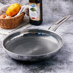 스텐 통3중 인덕션 벌집 후라이팬 28cm IH 스텐팬 스테이크용 업소용 파스타팬