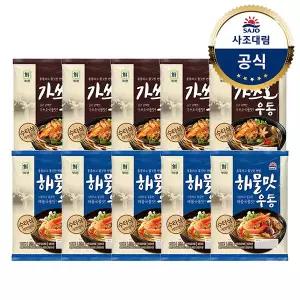가쓰오우동 229.4g x5개 +해물맛우동 212g x5개
