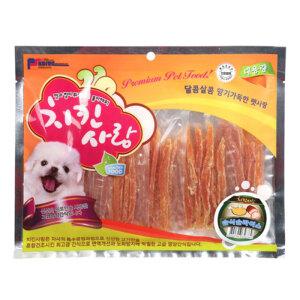 치킨사랑 습식슬라이스 400g//애견간식/강아지/사사미