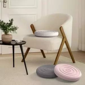 이고진 밸런스 쿠션 코어 운동 의자 안장 방석 쇼파 벤치 사무실 자세교정 등쿠션