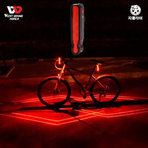 자클라이 자전거 라이트 전조등 후레쉬 후미등 스파이더 레이저 LED YP1287