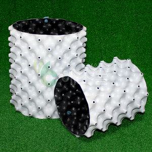 푸르닝 AP1520 (5개) 숨쉬는 대형화분 플라스틱 포트 베란다 분갈이 텃밭 블루베리