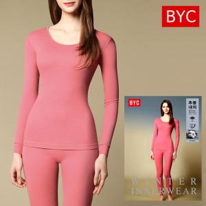 BYC 내의 여자 베이직 성인 내복세트 가볍고 따뜻한 순면