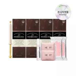 [쿠폰10%][질경이] 고농축 에센스형 여성청결제 2X 이너밸런스(3개입) 4박스+페미닌 티슈 2개+중형(4개입) 2개+페미닌 미스트