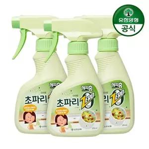 [유한양행]해피홈 초파리제로 스프레이 290ml 3개
