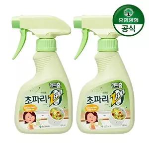 [유한양행]해피홈 초파리제로 스프레이 290ml  2개