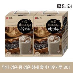 담터 검은콩 검은참깨 흑미 미숫가루 80T