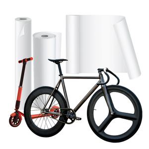 알럽스킨 자전거 프레임 스크래치 기스방지 PPF 투명 보호필름 생활보호