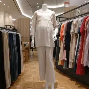 [마더피아](강남점)[와코루 마더피아]  임신전후  수유복 셋트 / RTO103PA+RBO103PA BE