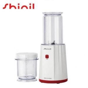 국산 신일 소형 믹서기 얼음갈리는 4중칼날 미니 블렌더 과일주스 이유식 가정용 분쇄기