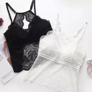 [오노마] ONM 레이스브라탑 노와이어 브라렛 스포츠 여름브라 나시 (S8823423)