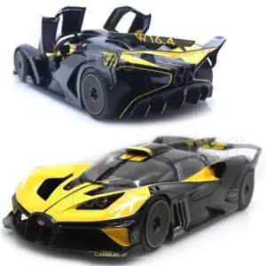 [핫트랙스]1:18 부가티 볼리드 옐로우 미니카 다이캐스트