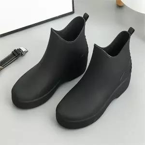 [오노마] ONM 여자 발목 여름 레인부츠 숏 말랑 앵글 말랑한 장화 (S9205448)