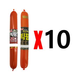 롯데 빅팜 60gX10개+빅팜불닭 60gX10개 기획 간식 소시지 주전부리 안주 출출할때