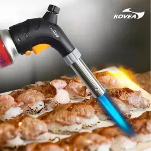 2-4 코베아 헤스티아 가스토치 KGT-2603 액화방지 자동점화 국산 요리용 토치 캠핑