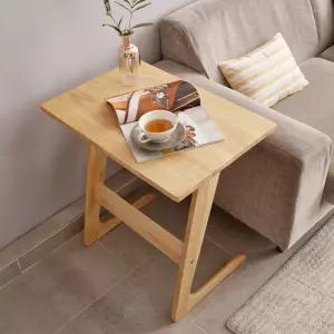 원목 사이드테이블 델마 침대 소파 보조 테이블 중형 대형