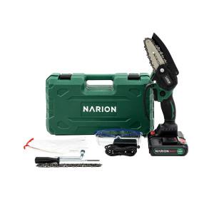 21V 무선 미니 전기톱 10cm 충전 체인톱 배터리 풀세트