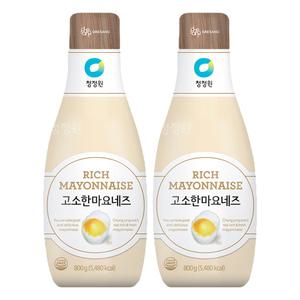 청정원 고소한 마요네즈 800g, 2개