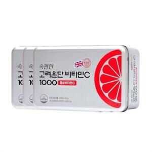고려은단 속편한 비타민C 1000 120정 3개