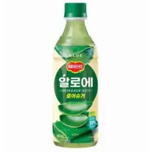 델몬트 알로에 로어슈거 주스 400ml 20개