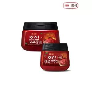 [하프클럽/샘표]샘표 조선고추장 2kg+매운 고추장1kg