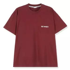 써네이 미니 로고 클래식 티셔츠 레드 /반팔/반팔티/ SN2PXH01AP-JE130-387