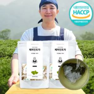 30+30티백 페퍼민트차 자연원물 100% 생분해 삼각티백차