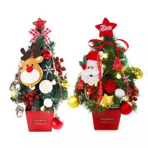 [텐바이텐]ZIPAN 미니 크리스마스 트리 50cm 장식 풀세트