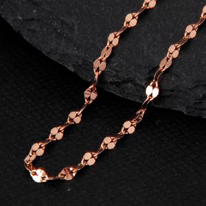 14K 18K 체인 목걸이 45cm 샤이닝 여성 레이어드 금목걸이줄