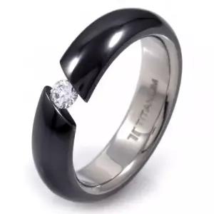 T-229 블랙 티타늄 반지 이니셜무료 무료배송 맞춤제작 평생AS