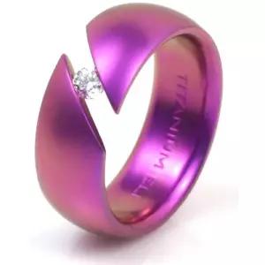 T-140 아노다이징 컬러 티타늄 반지 이니셜무료 무료배송 맞춤제작 평생AS