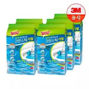 [3M]올인원 변기청소 크린스틱 리필20입 5개