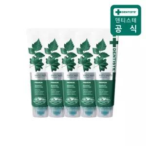 덴티스테 고불소치약 안티캐비티 100g 5개