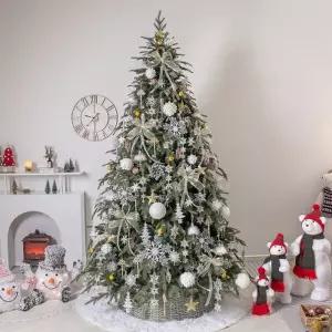 [텐바이텐]크리스마스 트리 풀세트 크리스탈비엔나캐롤라이나 240cm 단면