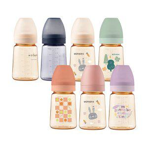 [마더케이] 베이직 PPSU 젖병 280ml 2개 (무꼭지)_디자인선택