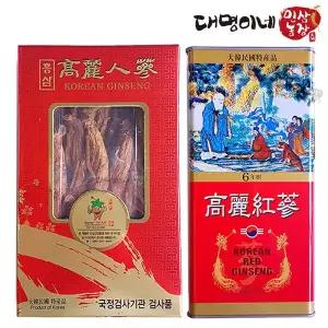 [대명이네 인삼농장]6년근 홍삼 대편 11~20뿌리(300g)/건홍삼